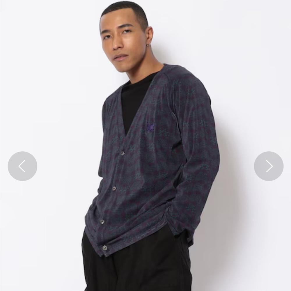 NWT Needles Mesh Papillion Cardigan Size Small